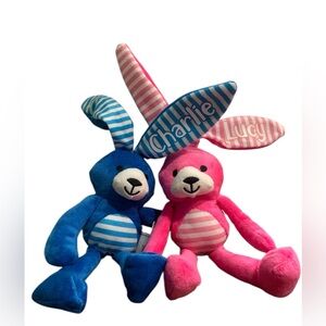 Pastel bunny for Easter (personalized)